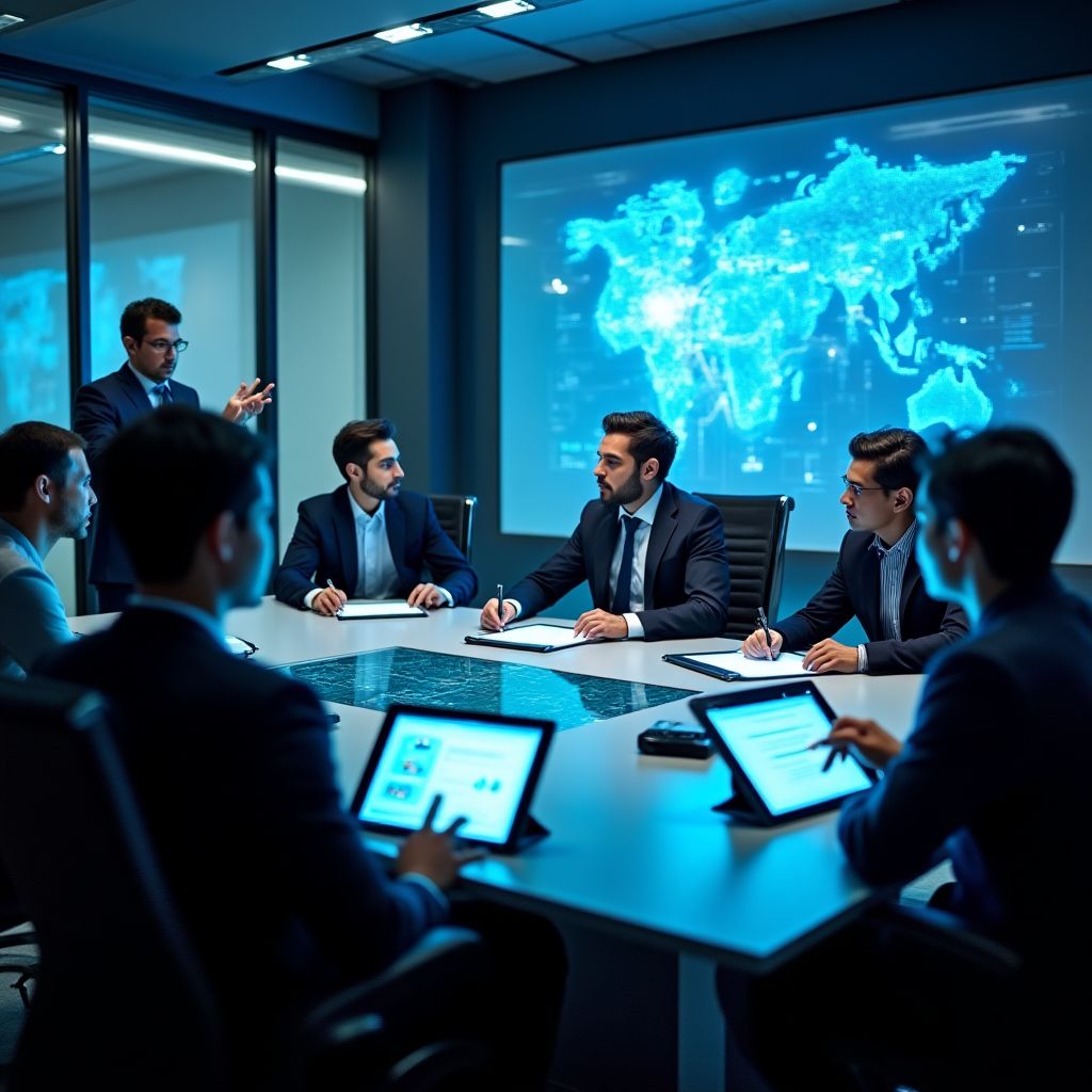 Sesión de trabajo estratégico con cliente